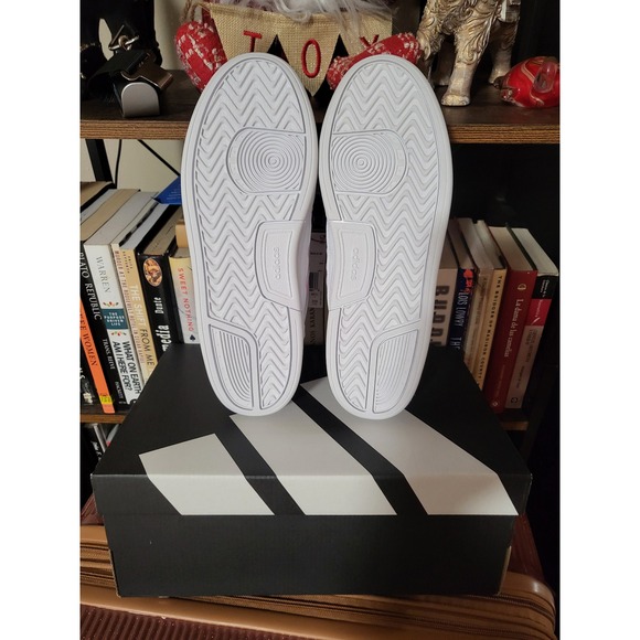 Adidas Break Start Bold W Womn Shoes White Pink Stripes High Top Size 8.5 JP7523 - Picture 5 of 6